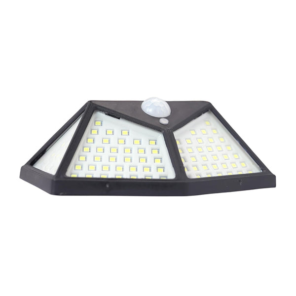 Outdoor Solar Lamp 100 LED Solar Light PIR Motion Sensor Wall Light ( 1 Pc) - justgrabit.in | Just Grab It