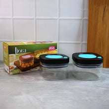 Supermom Airtight Kitchen Storage Containers – (2 Pc Set / 500 ml) - Justgrabit Inc.