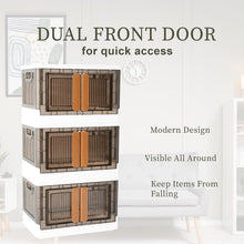 Plastic Folding Wardrobe Storage Organizer (1 Layer / 1 Pc) - justgrabit.in | Just Grab It