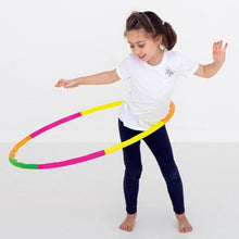 Hoops Hula Interlocking Exercise Ring for Fitness with Dia Meter Boys Girls and Adults (8 Pcs Set) - Justgrabit Inc.