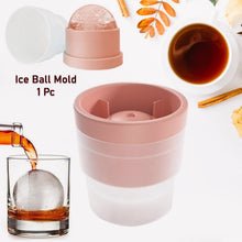 Flexible Ice Ball Mold - Large ice Ball, BPA - free (1 Pc) - justgrabit.in | Just Grab It