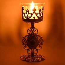 Flower Diwali Candle Holder with Plastic Stand , Diwali(1 Set) - justgrabit.in | Just Grab It