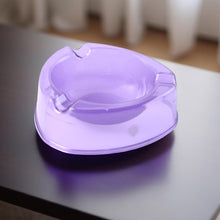 Oblivion Transparent Pueple Plastic Ashtray (1 Pc) - justgrabit.in | Just Grab It
