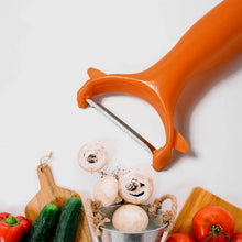 2 in 1 Kitchen Combo Lighter, Stainless Steel Durable Gas Lighter with Vegetable Cutter Peeler, For Kitchen Steel Gas Lighter (2 Pc Set) - Justgrabit Inc.