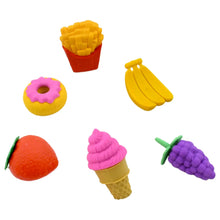 3D Food Fancy & Colorful Erasers – Cute Novelty Eraser Set for Kids & School Prize (1 Set / Mix Design & Color) - Justgrabit Inc.