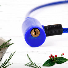 Heavy Duty Multipurpose Steel Cable Safety Lock with 2 Keys (1 Pc) - justgrabit.in | Just Grab It
