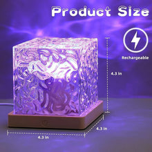 Ocean Wave Projector Lamp, 3D Water Wave LED Night Light, Water Ripple Night Lamp With Remote - justgrabit.in | Just Grab It