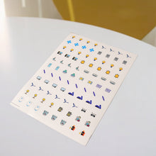 Pack of 10 Sheet Smart Switch Icon Sticker Sheet (10 Sheet, multi Icons) - justgrabit.in | Just Grab It