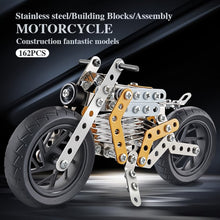 Metal DIY Bike Building Blocks for Kids (bike 162 pc of Bike Tool / 1 Set】 - justgrabit.in | Just Grab It