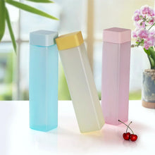 Square Plastic Water Bottle - 1000ml Leakproof BPA - Free Container for Office, Gym & Home (1 pc) - Justgrabit Inc.
