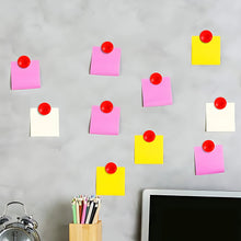 Red Board Magnets Circular Plastic Buttons (1 Pc) - justgrabit.in | Just Grab It