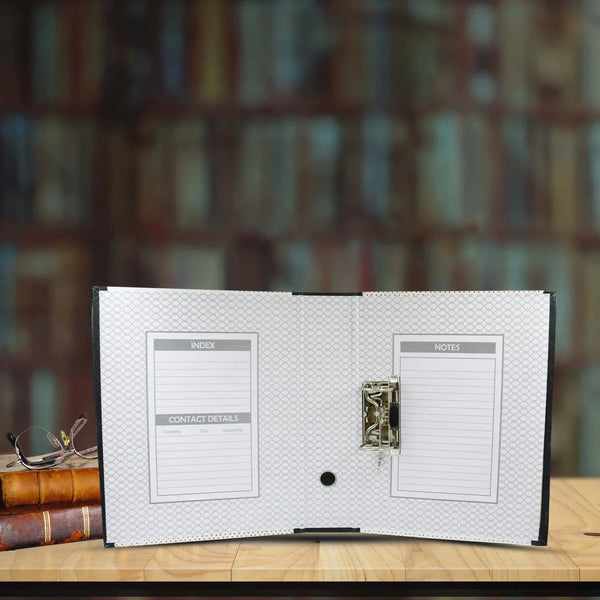 Button Clip Box File Paper Holder Organizer, School Office Home For Documents (35×28 Cm / 1 Pc / MOQ : - 4 pc - justgrabit.in | Just Grab It
