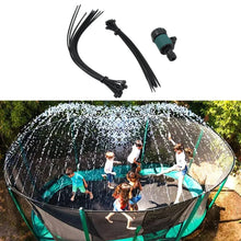 Trampoline Sprinkler for Kids - Outdoor Trampoline Water Sprinkler for Kids and Adults, Trampoline Accessories Sprinkler 39ft Long for Water Play, Games, and Summer Fun in Yards (39ft) - justgrabit.in | Just Grab It