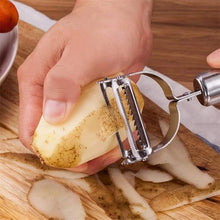 3 In 1 Stainless Steel Vegetable and Fruit Peeler Set (3 Pcs Set) - Justgrabit Inc.
