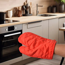 Heat Resistant Non - Slip Oven Mitts / Gloves (1pc) - Justgrabit Inc.