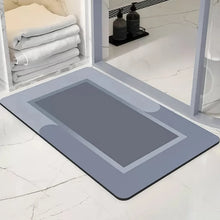 Super - Absorbent Quick - Dry Bathroom Floor Mat - (1 Pc / 80x50 Cm) - justgrabit.in | Just Grab It