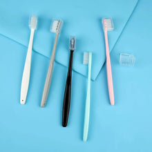 Kids Adults Ultra Soft - bristled Toothbrush With Cover (10 Pcs Set) - justgrabit.in | Just Grab It