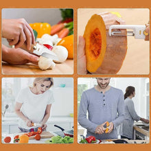 2 in 1 Knife, Multifunctional peeler fruit knife (1 Pc) - justgrabit.in | Just Grab It