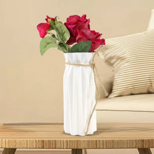 Plastic Vase / Pot - Elegant Design - Ideal Gift for Friends and Family (1 Pc) - Justgrabit Inc.