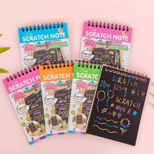 Crafts Rainbow Art Scratch Paper Book (10 Pages, Pack of 1) - justgrabit.in | Just Grab It