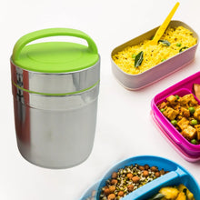 LEAK - PROOF THERMOS FLASK FOR HOT FOOD, WARM SOUP CUP, VACUUM INSULATED LUNCH BOX, FOOD BOX FOR THERMAL CONTAINER FOR FOOD STAINLESS STEEL (1.8 L) - Justgrabit Inc.