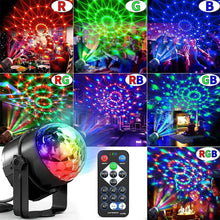 Party Lights, DJ Stage Light Disco Ball Light USB Charging Party Stage Lamp Party Light for Home Bar Car Wedding Holiday Party, Party Gift Kids Birthday - Justgrabit Inc.