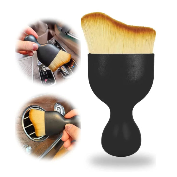 Mini Car Interior Cleaning Soft Brush - Car Cleaning Brushes Duster (1 Pc) - justgrabit.in | Just Grab It