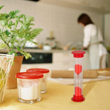 Plastic Hourglass Sand Timer Set – 3 - Min Sand Clock for Kitchen, Office, School & Kids (5 Pc) - Justgrabit Inc.