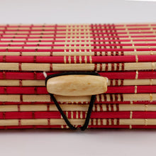 Multi - Purpose Handcrafted Bamboo Mat Style Pen Pencil & Makeup Box (1 Pc) - justgrabit.in | Just Grab It