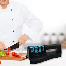 Kitchen Knife Sharpener – Handheld for Chefs & Serrated Knives (1 Pc, Chopper Not Included) - Justgrabit Inc.