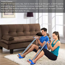 Spring Tension Pull Rope Resistance Band Exercise Strap Single Spring (1 Pc) - justgrabit.in | Just Grab It