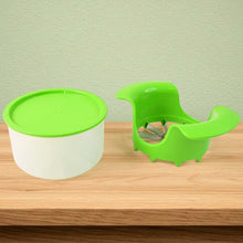 Apex Apple Cutter with Container – Unbreakable ABS Body & Stainless Steel Blades - Justgrabit Inc.
