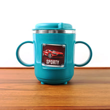 Supermom Kids Sporty Sipper Mug with Straw and Dual Handles Approx 300ml (1 Pc) - justgrabit.in | Just Grab It