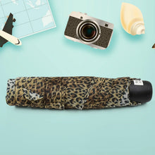 Leopard Shape 3 - Fold Sun & Rain Protective Foldable Umbrella (1 Pc) - justgrabit.in | Just Grab It
