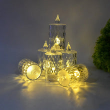 LED Crystal Effect Flameless Candle Light Set (5 Pc) - Justgrabit Inc.