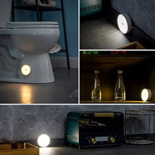 8 LED Night Lights With USB Charging & Double - Sided Adhesive Pads (1 Pc) - Justgrabit Inc.