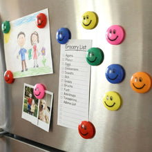 Colorful Smiley Face Magnetic Buttons Set (12 Pc Set) - justgrabit.in | Just Grab It