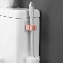 Broom Holder Wall Mounted, Mop and Broom Holder Broom Organizer Grip Clips, No Drilling, Wall Mounted Storage Rack Storage & Organization for Kitchen, Bathroom, Garden (1 Pc) - Justgrabit Inc.