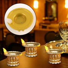 Set of 12 Water Sensor LED Golden Diyas - Justgrabit Inc.