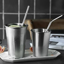 Reusable Stainless Steel Straws with Case for Drinking (4 Pc, Eco - Friendly) - Justgrabit Inc.