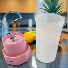 Portable Multifunctional Electric Juicer Cup, USB Juice Maker 6 blade (350 ML) - Justgrabit Inc.
