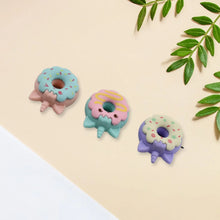 Tree Small Sized Cartoon Themed Non - Toxic Donut Erasers, School Stationery | for Kids - Boys & Girls | Birthday Gift |Return Gift (3pc Set) - justgrabit.in | Just Grab It