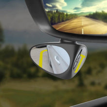 2 in 1 Car Blind Spot Mirror 360 Rotation Adjustable HD Glass (1 Pc) - justgrabit.in | Just Grab It