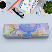 Multipurpose Cartoon Pencil Case – Double Deck Compass Box with 2 Compartments - justgrabit.in | Just Grab It