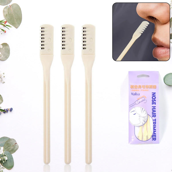Nose Hair Removal Trimmer Nose Hair Remover Razor Kit Blade (3 Pcs Set) - justgrabit.in | Just Grab It