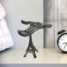 Balancing Bird Metal Eiffel Tower Statue Balance Eagle Toy (1 Set) - justgrabit.in | Just Grab It