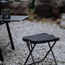 Folding Camping Stool Collapsible Camp Stool Portable Seat Travel Little Stools (1 Pc) - justgrabit.in | Just Grab It