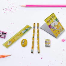 Stationery Set for School & Office with Pencil & Ruler (Gift, 6 Pc) - justgrabit.in | Just Grab It