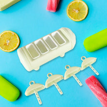 Cartoon Ice Candy Mold – 4 - Cup Multicolor Set (1 Pc) - Justgrabit Inc.