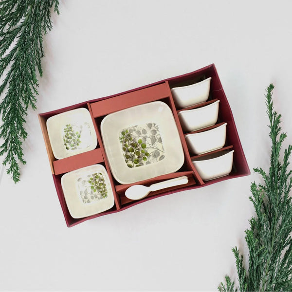 13 Pc Pudding Set used as a cutlery set for serving food purposes and sweet dishes and all in all kinds of household and official places etc. - Justgrabit Inc.
